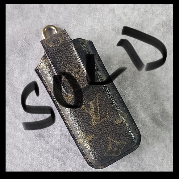 Louis Vuitton Accessories - Louis Vuitton Vintage Monogram Phone Case Card Holder Case Bag Charm Accessory